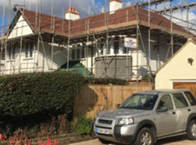 Domestic clay tile roof in Cheam Surrey 11